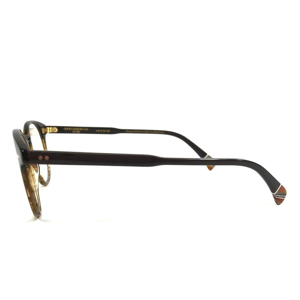 Etnia Barcelona Eyeglasses Frames KREUZBERG III HVBR Havana Brown 49-20-145